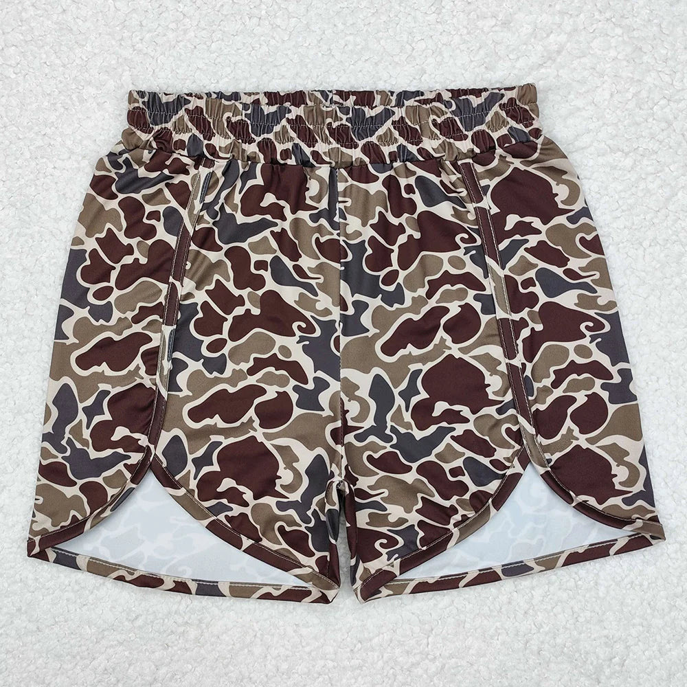 Duck camo shorts