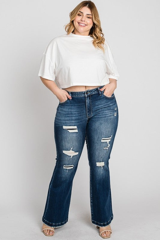 Plus size jeans