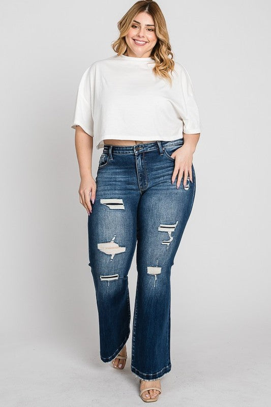 Plus size jeans